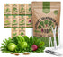 Organo Republic 10 Lettuce & Salad Greens Seeds Variety Pack 13000+ Non-GMO
