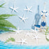 PH PandaHall 2.2 Inch Pencil Finger Starfish, 16pcs Resin Nautical Coastal Beach Ornaments for Wedding Party
