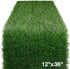 XLX TURF 12 x 36 Inches Artificial Grass Table Runner - Green Fake Grass Turf for Golf Football Party Decorations,