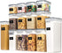 CHEFSTORY Airtight Food Storage Containers Set, 14 PCS Kitchen Storage Containers with