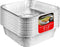8x8 Foil Pans, 10 Pack, 8 Inch Square Aluminum Pans for Baking