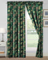 WPM Kids Collection 4 Piece Military Green Curtain Set with 2 Panels and Tiebacks, Boys Army Green Desert Camouflage