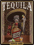LANOLU XXL Vintage Tin Sign TEQUILA Wall Art, Vintage Retro Signs for