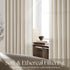 63 Inch 2 Set Pinch 63 Linen Curtains Panel for Living Room Natural Beige Pleat Curtain Memory Trained with Hook