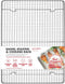 Fat Daddio's CR-HALF Stainless Steel Cooling & Baking Rack, 12 x 17 Inch