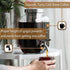 BTaT 1 Gallon Cold Brew Coffee Maker with Mason Jars, Iced Tea Maker, Glass Beverage Dispenser