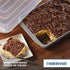 Farberware GoldenBake Nonstick Baking Pan with Lid, Rectangle, Insulated, 9 Inch x 13 Inch, Gray