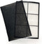 Nispira 2-in-1 True HEPA Activated Carbon Filter Replacement for Purezone Breeze Desktop Air Purifier
