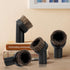 TXIN 4 Pieces Soft Horsehair Bristle Vacuum Attachments, Dusting Brush Cleaner for Small Round Corner/Track
