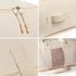 Soft Canvas Storage Bags with Zipper, Thick Breathable, 1pc King/Queen Comforter Organizer, Large 25x19x9in for