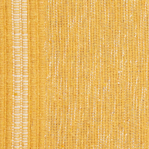 DII Variegated Recycled Yarn Modern Edge Stripe, 2x3', Honey Gold