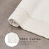 Laura Ashley Ruffle Cotton Bath Rug Set, 2-Piece, Ivory