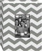 Pioneer Photo Albums CHEV-100 Chevron Fabric Frame Photo Album - 100 Pockets for 4 x 6 Photos, Gray/White