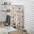 No. 918 Bristol Coffee Shop Semi-Sheer Rod Pocket Kitchen Curtain Valance and Tiers Set, 54" x 24", Ivory Off-White