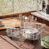 304 Stainless Steel Utensil Holder, Dish Drying Rack, Knife and Fork Drainage Basket, Rust Proof, Color-Silver