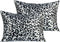 NTBAY 2 Pack Satin Pillowcases for Hair and Skin, Leopard Printed 20x26 Inches with Envelope Closure