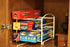 DecoBros Kitchen Wrap Organizer Rack, White (Small/Standard, 2-1/2" BOX)