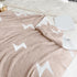 30x40 NIDITW Beige Lightning Bolt Blanket Ultra Soft Microfiber Fleece Lightweight Knit All Season Blanket for Couch