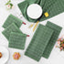 Set, 12 12 13 28 Inches, Set 8 Set, Homaxy Kitchen Towels and Dishcloths x and x of Bulk Cotton Terry Kitchen Towels