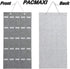 PACMAXI Sunglasses Storage Organizer, Wall Pocket Mounted Eyeglasses Holder, Hanging Eyewear Display (Grey, 25 Slot)