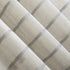 Clean Window Twill Stripe Anti-Dust Sheer Curtain Panel, 52" x 84", Allergy/Pet Friendly, Gray