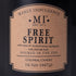 Manly Indulgence Free Spirit Scented Jar Candle, Cotton Wick, Premium Soy Blend White Wax, 60 hr Burn, 16.5 oz