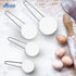 EHOMEA2Z Stainless Steel Measuring Cups Set, 4Pc Metal Culinary Gadgets for Kitchen