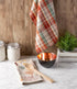 DII Fall Basics Kitchen Dishtowel Collection, 2 Count, Printed & Plaid Fall Dish Towel Set, 18x28, Autumn Leaves