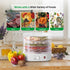 Nutrichef Food Dehydrator Machine, Dehydrates Beef Jerky, Meat, Food, Fruit, Vegetables & Dog Treats, 5 Trays