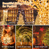 33Ft 100 Battery Fairy Light Outdoor LED Christmas Lights for Indoor Outdoor Waterproof with Remote Control Timer