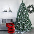 3 Dazzle Bright Christmas Lights Storage Bags, Metal Reels to Store Holiday Christmas String Lights, Red Tear Proof