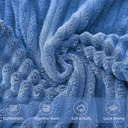6-Piece Set(30"x60"), 2 2 2 Set Bath Towel Large Bath Towel Sheets, Hand Towels and Washcloths - Highly Absorbent Quick