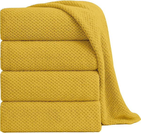 Smuge Extra Large Bath Towel Sheet Set 35x70 Inches - Oversized Bath