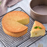 Round Cake Pan, Nonstick 6-Inch with Removable Loose Bottom Chiffon Bakeware, Champagne Gold