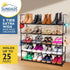 5 Closet, 25 Sundaze Shoe Rack - Tier Metal Shoe Rack for Front Door Entrance, Sturdy Long Shoe Organizer for Bedroom