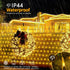 Lights,360LED 13ft 5ft 8 HEYFUNi Net Mesh Waterproof String x Christmas Net Lights, Modes,Connectable for Indoor