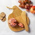 Totally Bamboo Tonga Serving Board and Spreader Set, 7-1/2" x 8-1/2"