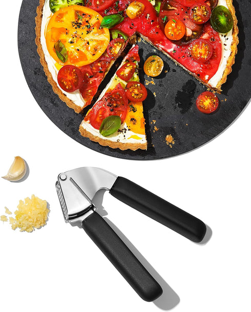 Stainless Steel Garlic Squeezer by OXO Good Grips