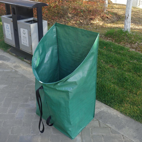 (200L) Leaf collector leaf scoop,Foldable yard waste bag,Extra large lawn bags leaf bags,Heavy leaf pick up tools leaf