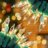 Hopolon Christmas Lights, 2 Pack 23ft 100 Mini String Lights, UL Certified Extendable Tree Lights for Indoor & Outdoor