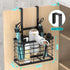 Hair Tool Organizer, Blow Dryer Holder for Cabinet Door, Bathroom Storage Basket for Hair Care & Styling Tools