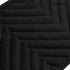GROBRO7 5Pack Cotton Pocket Pot Holder Set, Kitchen Heat Resistant Hot Pads, Machine Washable Black Plain Trivet
