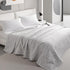 3 68x92 NTBAY Layers Cotton Muslin Twin Bed Blanket, Super Soft Breathable Thermal Yarn Dyed Quilt for Adults, Perfect