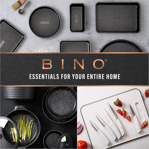 BINO Cutting Board, 2-Piece BPA-Free Plastic Chopping Boards, Large Surface, Dishwasher Safe