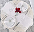 White Jacquard Peacock Tail European Lace Table Runner, Dresser Scarf, Wedding Décor