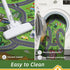 32"x60" BEQHAUSE Kids Play Mat, Green City Map Race Track Children Rugs Great for Playing with Cars, Play Area Rug Road