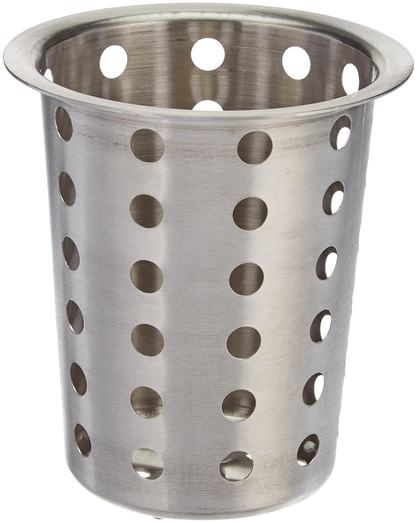 Winco FC-SS Flatware Cylinder, Medium Stainless Steel