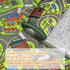 60"x36" Upgrade Ultra Non Slip Kids Car Rug, Kids Road Playmat Rug for Toy Cars, Educational Town City Map Washable
