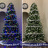 Allgala Silver Tinsel Garland, 50 Feet Christmas Metallic Foil Decoration for Holiday Tree, Wall, Home Office Event