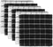 DII Basic Terry Collection Windowpane Dishcloth Set, Black, 12x12, 6 Piece